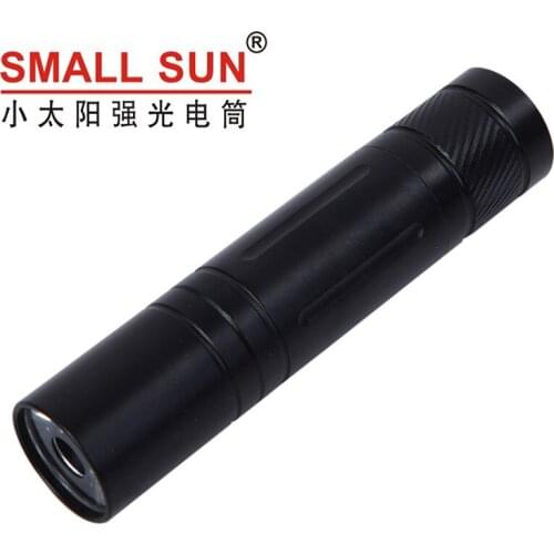 SMALL SUN Stylish simplicity pocket mini super powerful led keychain flashlight penlight AA Battery camping For Hunting