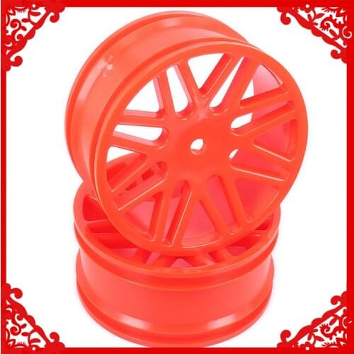 Plastic Front Rear Wheel Rim Tire For Rc Car 1/10 Himoto 1:10 Buggy Off-Road Car HSP HPI Traxxas Redcat 06008 06101 06024 06102