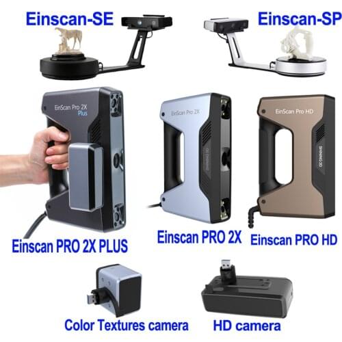 High accuracy EinScan PRO 2X plus portable 3D Scanner EinScan-SP SE Shining 3d for body face object Scanning for cnc machine