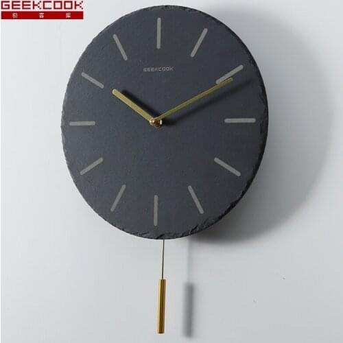 Modern Pendulum Clock Wall Clock Creative Living Room Home Decor Large Pow Patrol Mute Clocks Home Bedroom Relogio Parede