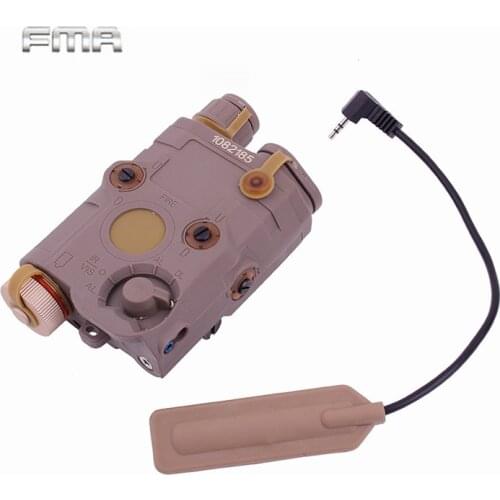 AN/PEQ-15 Red Dot Laser White LED Flashlight 270 Lumens for Standard 20mm Rail Night Vision Hunting Rifle Battery Case Black/DE