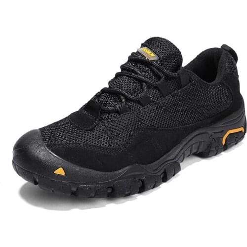 Outdoor Men Shoes Waterproof Breathable Tactical Combat Army Boots Desert Training Sneakers 2020 New Anti-Slip Trekking Shoes