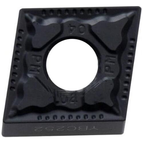 High Quality 10pcs CNMG120404 CNMG120408 CNMG120412 PM YBC252 CNMG 120404 120408 120412 Lathe Cutter Tools Carbide Inserts