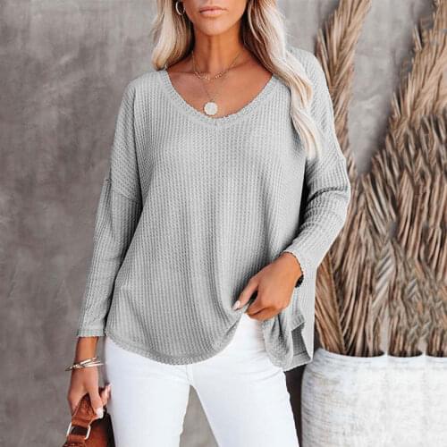 2021 Autumn V Neck Sweater Pullover Women 80% Cotton Knitted Sweater Jumper Women Long Sleeve Ladies Sweater Knitwear