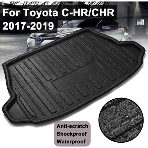 1PC Rear Trunk Cargo Boot Liner Tray For Toyota C-HR CHR 2017+ Car Accessories Floor Mat Trunk Liner Boot Cargo Mat Tray