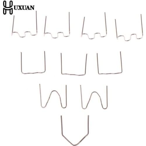 100pcs Hot Stapler Staples For Plastic Welder Repair Melt Hot Welding Machine Welding Bumper Car Repair Tool