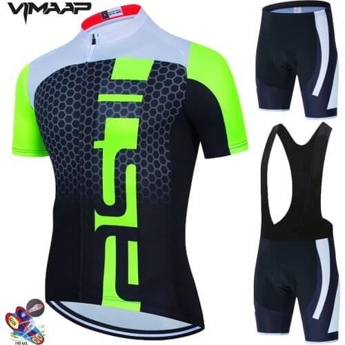 2021 Team RCC SKY Summer Cycling Jersey Set Breathable Team Racing Sport Bicycle Jersey Mens Cycling Clothing Short Bike Jersey