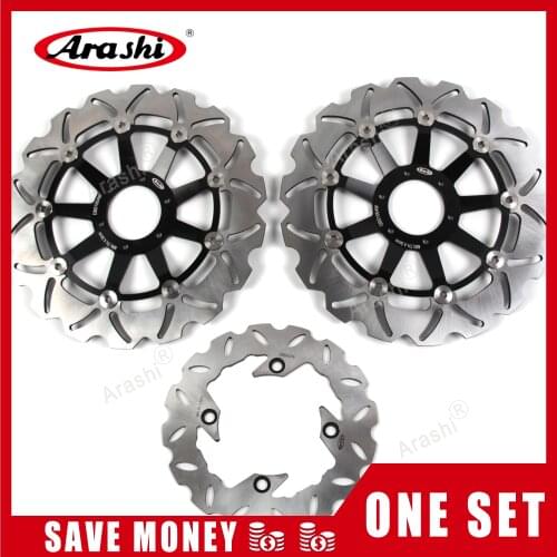Arashi 1 Set For HONDA CBR900RR 1992 1993 CBR 900 RR CNC Floating Front Brake Disks Rear Brake Disc Rotors CBR900 900RR