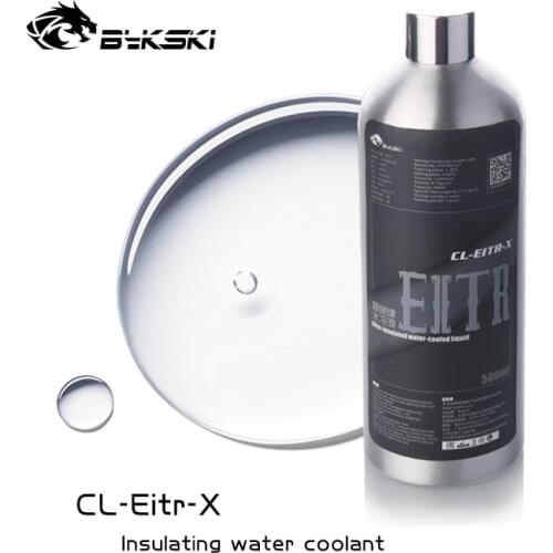 Bykski 500ml computer transparent Coolant water cooling liquid PC radiator opaque Anti-corrosion Thermal fluid CL-Eitr-X