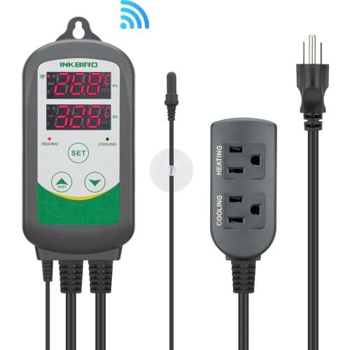 Inkbird ITC-308 WIFI Digital Temperature Regulator Smart Home Temperature Controller Thermostat 220V Aquarium Probe fr Incubator