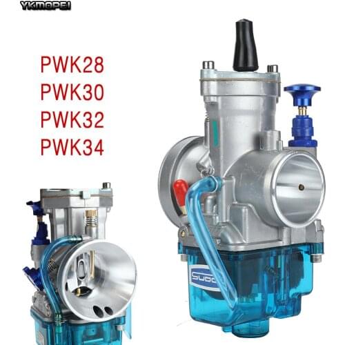 2T/4T Motorcycle Engine PWK Motorcycle Carburetor Carburador 28 30 32 34 mm With Power Jet