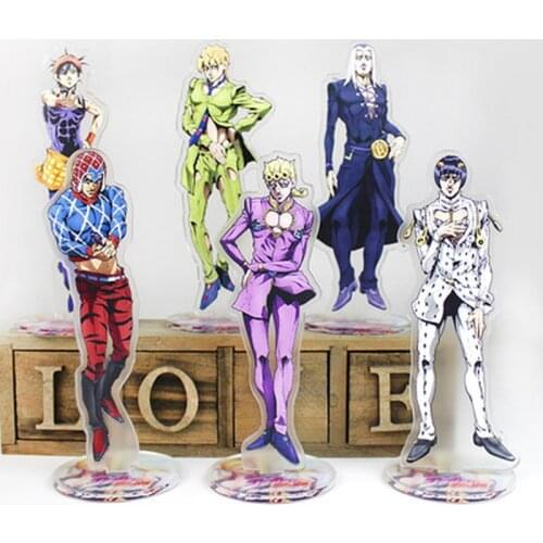Anime JoJos Bizarre Adventure Acrylic Stand Model Toys JoJos Bizarre Adventure Action Figure Collection Toy Gift