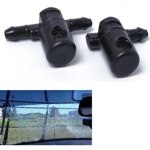 2Pcs/set For Buick/Opel 12782508 12782509 1451329 1451330 Car Windscreen Washer Spray Jets Water Spray Nozzel