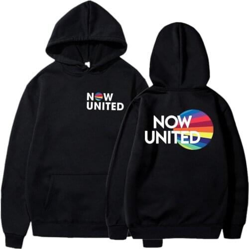 2021 Now United Better Album Unisex Streetwear Now United Oversized Hoodies Women Sweatshirts UN Team Kids Harajuku Clothing