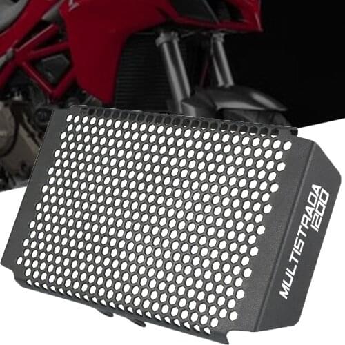 For Ducati Multistrada 1200 S 1200S Pikes Peak/Granturismo/Touring Motorcycle Radiator Oil Cooler Guard Grille Protective Cover