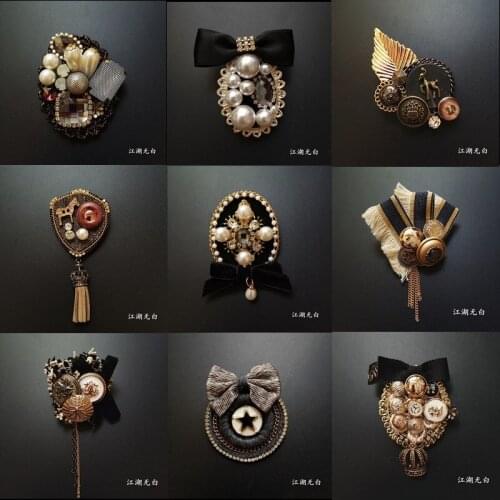 Fashion brooch breastpin Order of Merit college army rank metal badges applique patches for clothing EE-2671