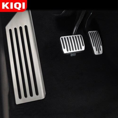 Aluminum Alloy Foot Pedal for Tesla Model 3 Accelerator Gas Fuel Brake Pedal Rest Pedal Pads Mats Cover Accessories Car Styling