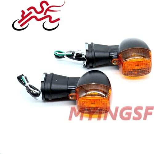 Front Turning Signals For KAWASAKI ZXR 250/400/750 KLE 250/400/500 ZR-7S Motorcycle Light Lamp Left/Right Accessories