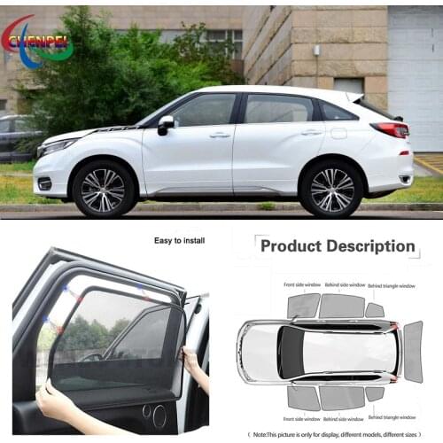 For Honda Avancier 2017 Car Full Side Windows Magnetic Sun Shade UV Protection Ray Blocking Mesh Visor Car Accessories