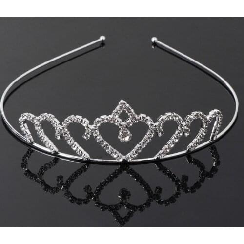 Girls Headband Crown Hair Tiara Children Kids Rhinestone Party Princess 10 Types