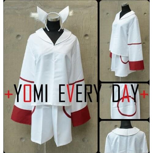Puella Magi Madoka Magica QB Kyuubee Kyubey Personification Cosplay Costume Custom Any Size