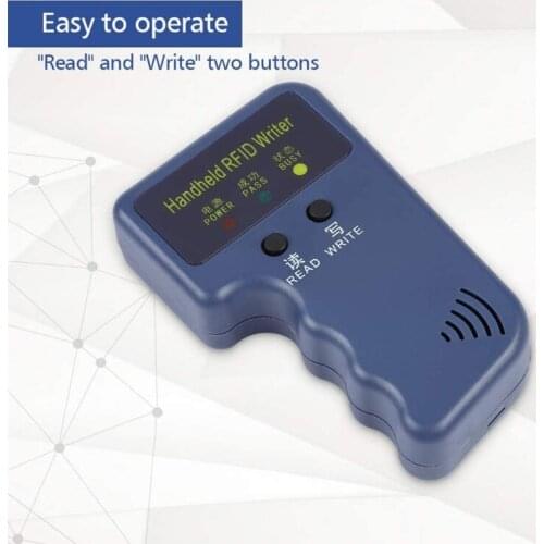 G5AA RFID Reader for Door Card Copier Mini-Type 125KHz Portable Handheld RFID ID Cards Keychain Duplicator Writer Waterproof