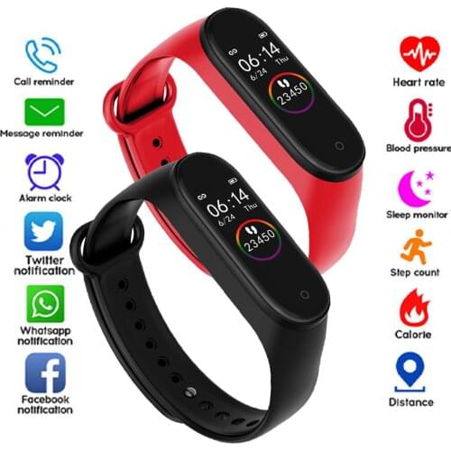 Smart Wristwatches Blood Pressure Heart Rate Monitor Digital Watch Men And Women Sport Wristbands Color Screen Bracelet