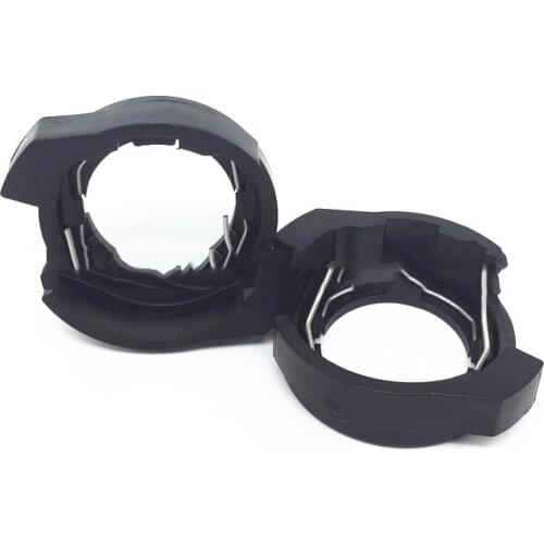 2Pcs Car LED H7 Bulb Holders LED Headlight Base for Ford KUGA VW Passat B6 Auto Lamp Light Adapter for Alfa Romeo Renault Megane