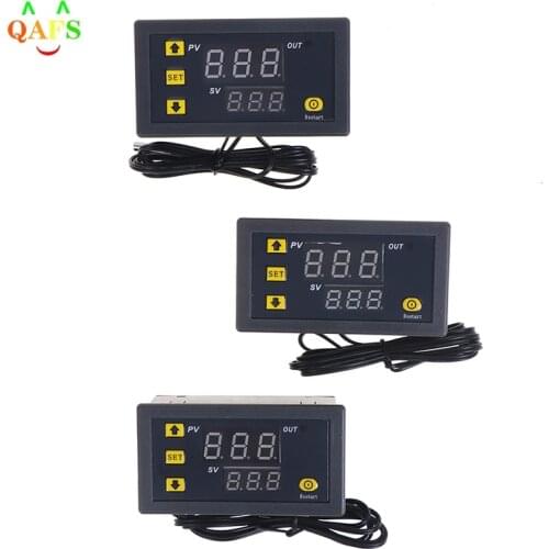 Temperature Control LED Display Thermostat With Heat/Cooling Control Instrument