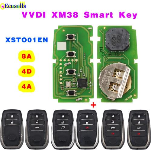 VVDI XM Smart Key Universal Remote Key for Toyota 8A for KEY TOOL Plus Max VVDI2 VVDI Mini Support Renew and Rewrite