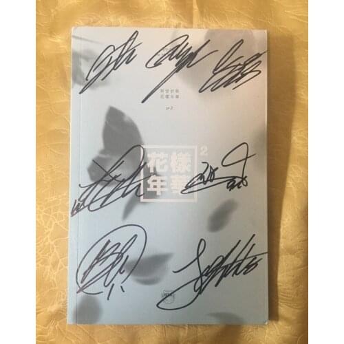 Young Forever PT.2 V SUGA JIN JIMIN Jung Kook RM J-HOPE autographed Album CD+Photobook K-POP GIFTS COLLECTION Blue VERSION