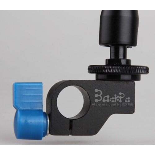 10PCS DSLR Camera Rig 15mm Rod Clamp with 1/4" Screw Female Thread For Magic Arm Super Photo Studio Accessories