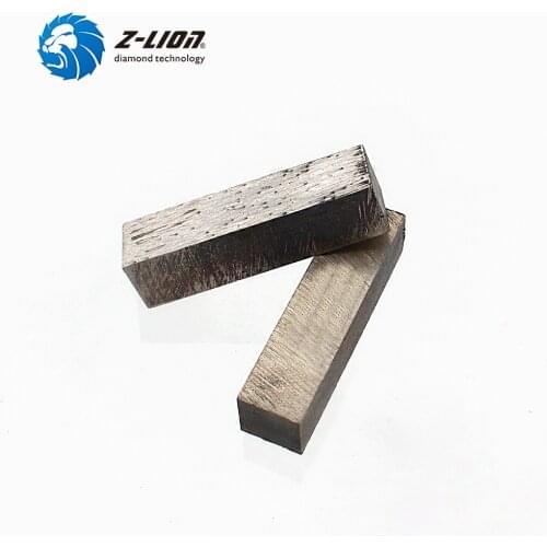 Z-LION 6pcs/Set Diamond Segments 40*10*10mm Grinding Block Granite Marble Stone Surface Sanding Tool Diamond Polishing Segment