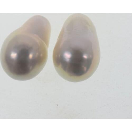 AA 1pcs freshwater reborn keshi pearl white drop baroque BEADS FOE DIY earrings/pendant