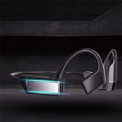Bluetooth 5.0 Bone Conduction Headset Earphones Waterproof Non-In-Ear Outdoor Sports Headsets