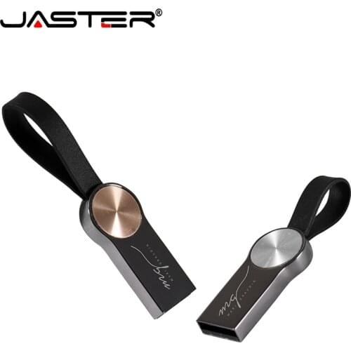JASTER USB 2.0 Flash Drives Fashion High Speed 4GB 16GB 64GB Metal Waterproof Usb Stick Pen Drive Free shipping customer logo