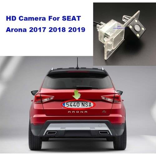 Yessun License plate rear camera For SEAT Arona 2017 2018 2019 Car Rear View camera Parking Assistance