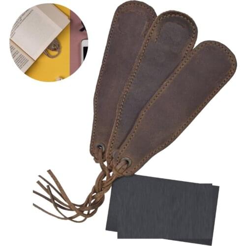 Leather Book-mark Vintage Book Page Marker For Book Lovers Page Turners Travel Readers Literature Fans Book Club Gifts Dropship