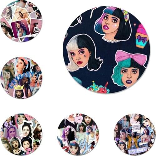 58mm Melanie Martinez Collage Icons Pins Badge Decoration Brooches Metal Badges For Backpack Decoration