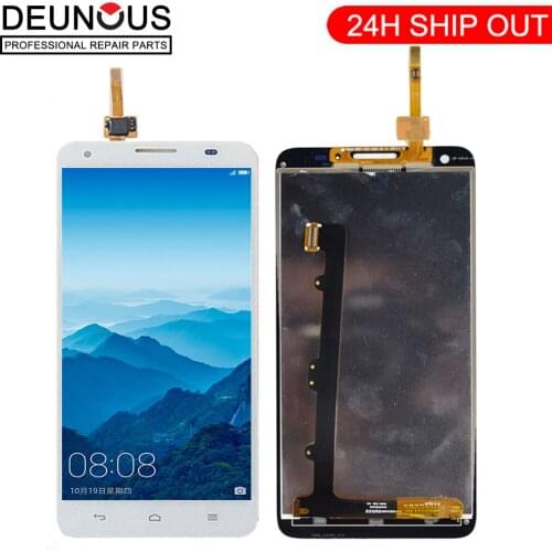 New For Huawei Honor 3X G750 LCD Display Digitizer Touch Panel Sensor Assembly + Frame G750-T01 G750-T00 G750-U10
