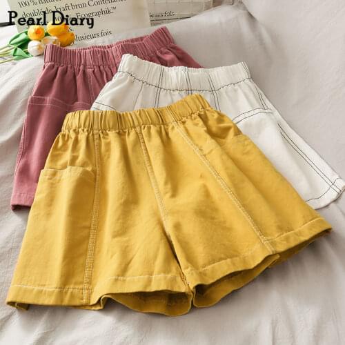 Pearl Diary Women's Cotton Shorts