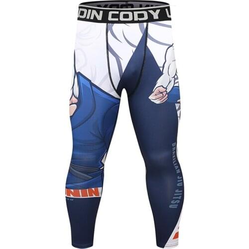 Personalized Compression Pants Bjj Gym Leggings Custom Design Sports Wear For Men