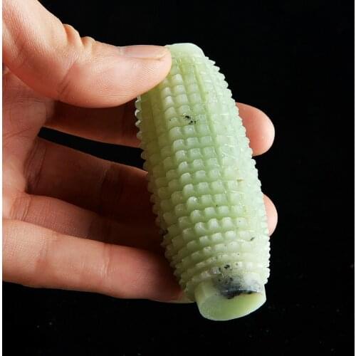 Natural Green Jades Massage stone Relaxation Roller Massager Slimming Chakra Healing reiki Health Free pouch