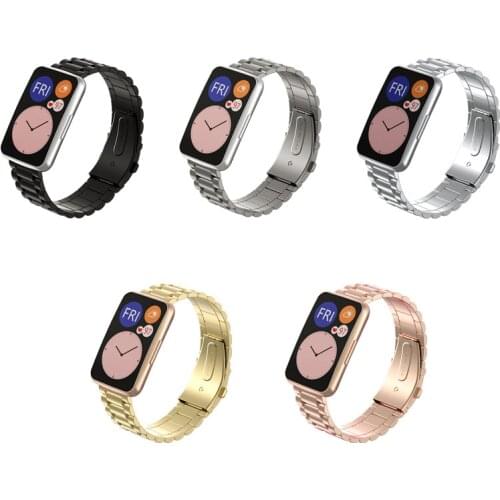 Band For Huawei Watch Fit Metaal Rvs Horlogeband Armband Riem Metal Watch Band Serie Accessoires For Huawei Watch Fit Strap