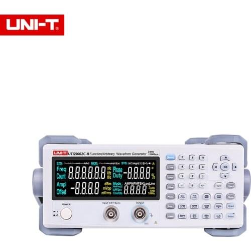 UNI-T UTG9002C-II Signal Sources Digital Signal Generator Function Generator 0.2Hz-2MHz Frequency Meter