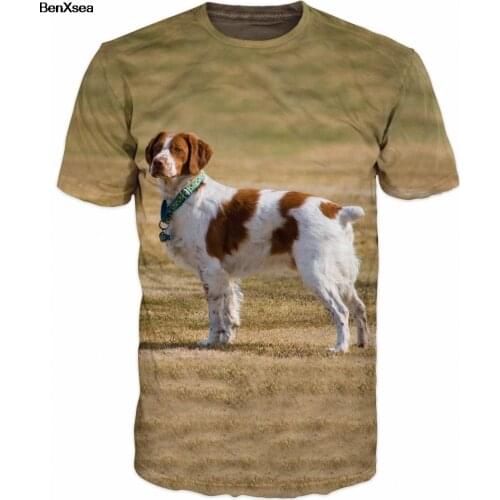 2021 BRETON SPANIEL T Shirt Hip Hop Clothing Harajuku Famous Brand Printed 3D Fashion Hunt T Shirt Top Tees