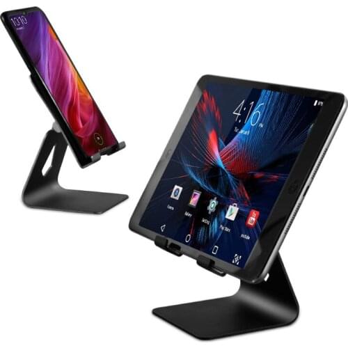 Aluminum Desktop Phone Tablet Holder Stand Foldable Adjustable Support For iPhone iPad Pro 12.9 MatePad Desk Mount
