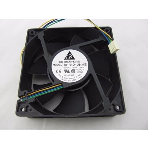 Free shipping for delta AFB1212HHE 12038 4-wire PWM intelligent temperature control 12V 0.7A 120x120x38MM