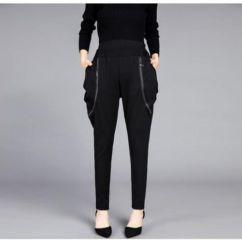 Carrot Harem pants womens loose high waist pants for women thick trousers new women pants cargo pants women streetwear women