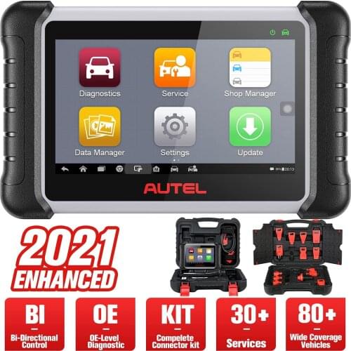 Autel MP808K Diagnostic Tool Car Diagnostic Obd2 Scarnner Diagnostic Auto Key Coding OE-level Obd2 Batter Than Launch x431 pro